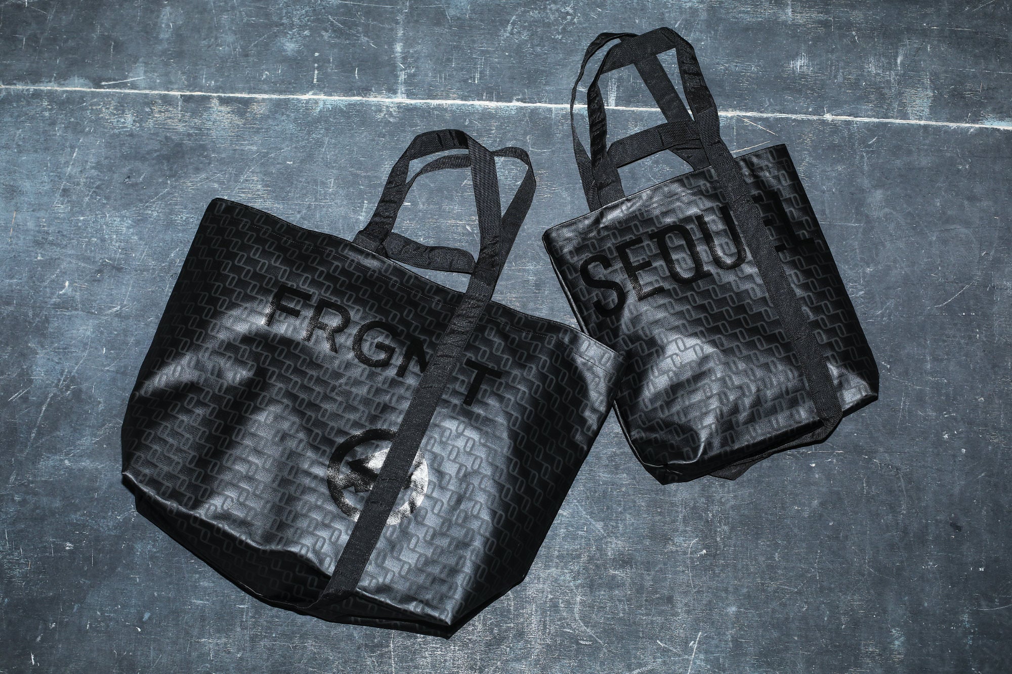 FRAGMENT x RAMIDUS x SEQUEL TOTE BAG