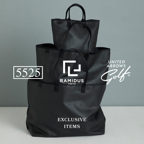 5525 gallery RAMIDUS UNITEDARROWS トートバッグ 5月中旬発売】5525 gallery × RAMIDUS for TO UNITED ARROWS