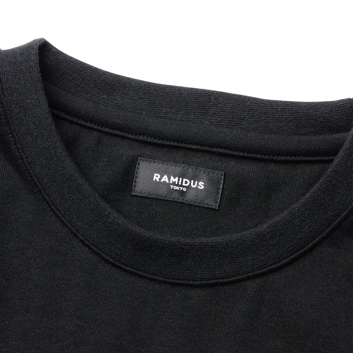 WHEEL LOGO CREW NECK L/S TEE