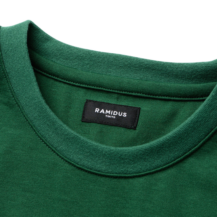 WHEEL LOGO CREW NECK L/S TEE