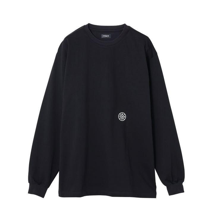 WHEEL LOGO CREW NECK L/S TEE