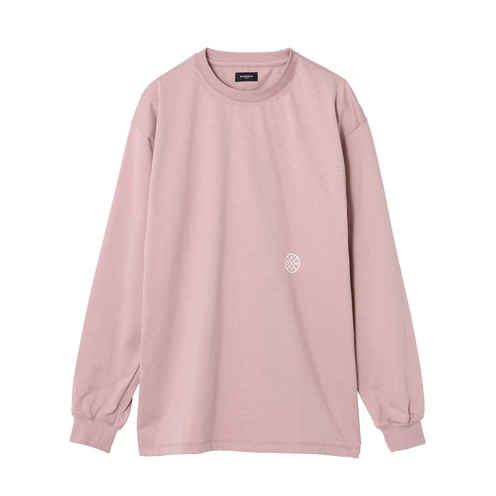 WHEEL LOGO CREW NECK L/S TEE