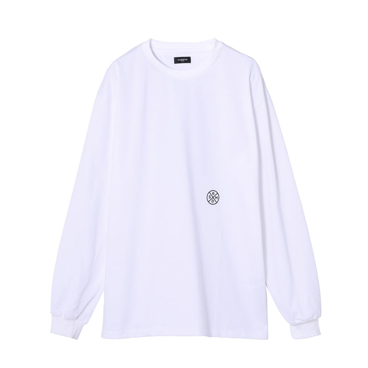 WHEEL LOGO CREW NECK L/S TEE