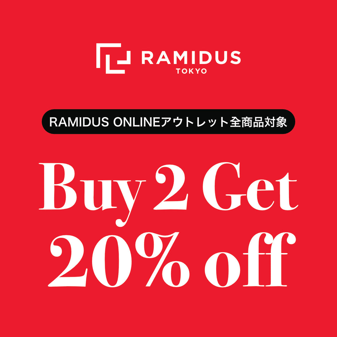 OUTLET Buy 2 Get 20% off キャンペーン
