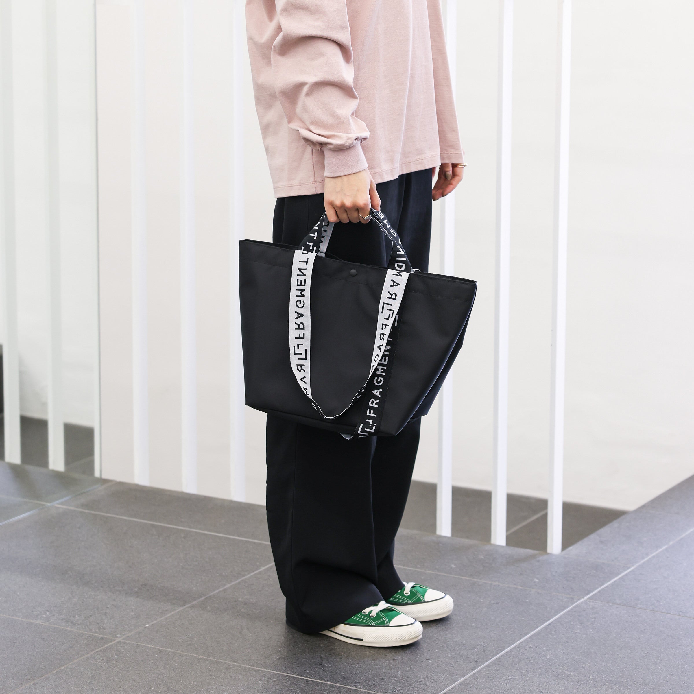 【新品未使用】RAMIDUS FRAGMENT トートバッグ グレー/ブラック RAMIDUS ラミダス × Fragment Design フラグメントデザイン