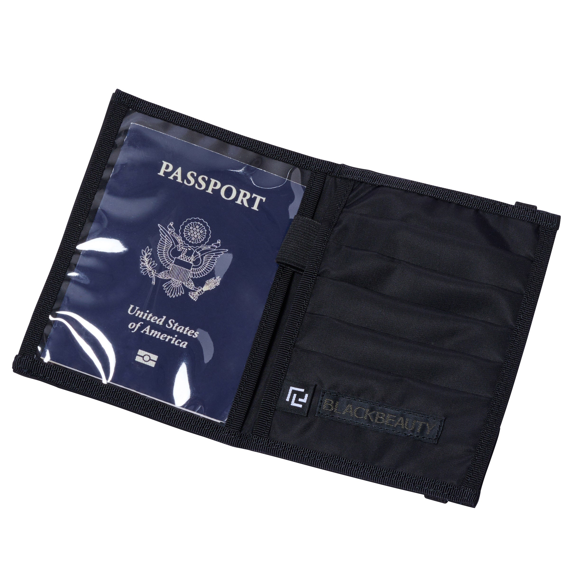 RAMIDUS FRGMT ブラックパスポートケース RAMIDUS FRGMT ブラックパスポートケース BAND PASSPORT CASE