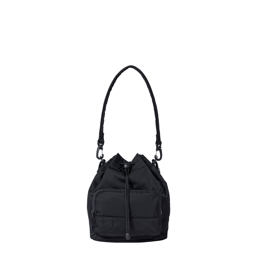 DRAWSTRING SHOULDER BAG