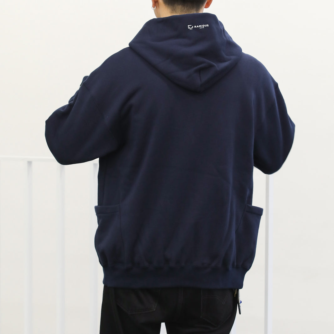 超人気【NYLON STAND HOODED JUMPER】 ネイビー サイズ２ ZIP UP HOODIE – RAMIDUS ONLINE