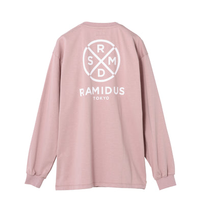 WHEEL LOGO CREW NECK L/S TEE