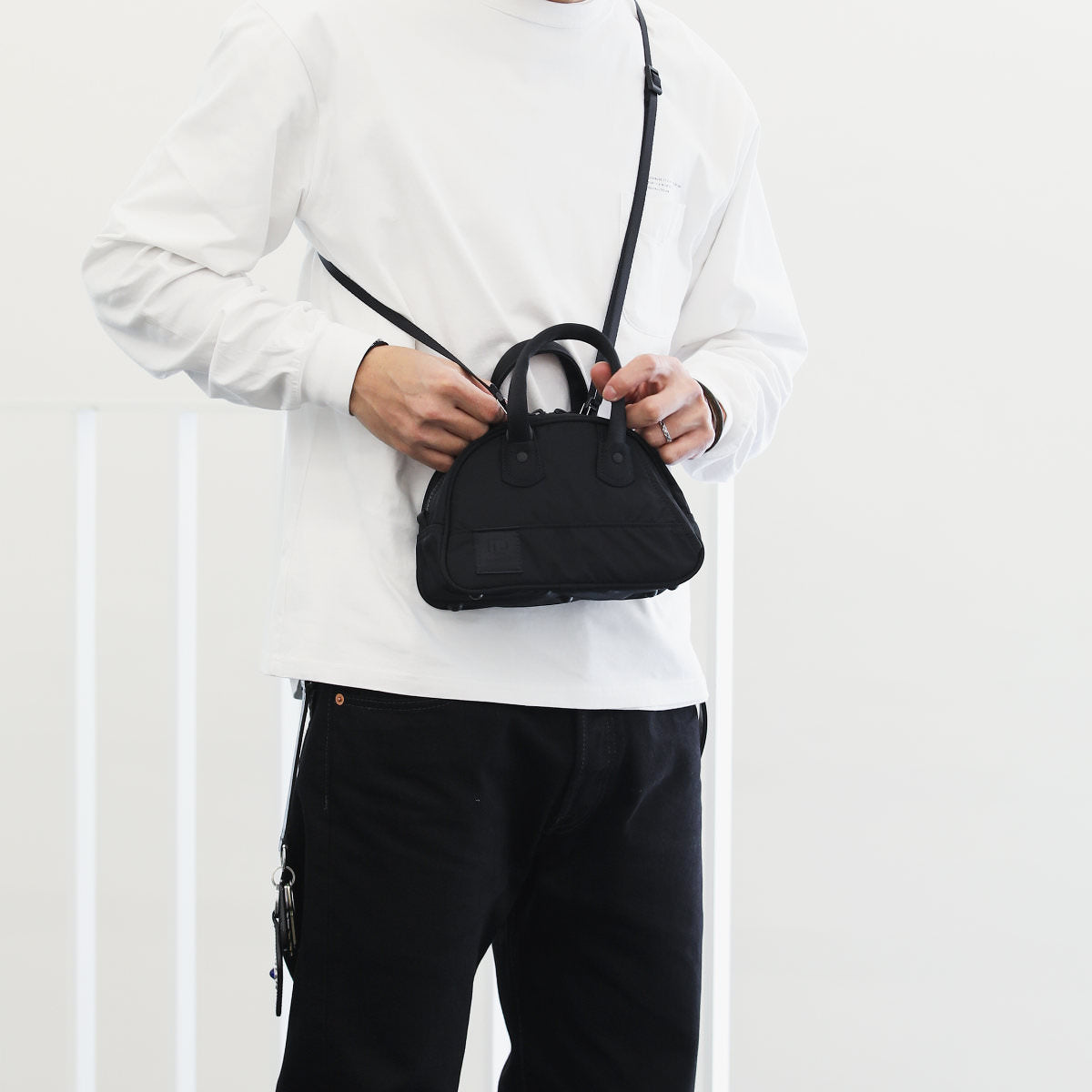 美品 RAMIDUS 2way boston bag(s)